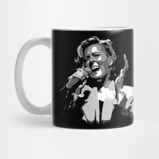 brandi black and white Mug